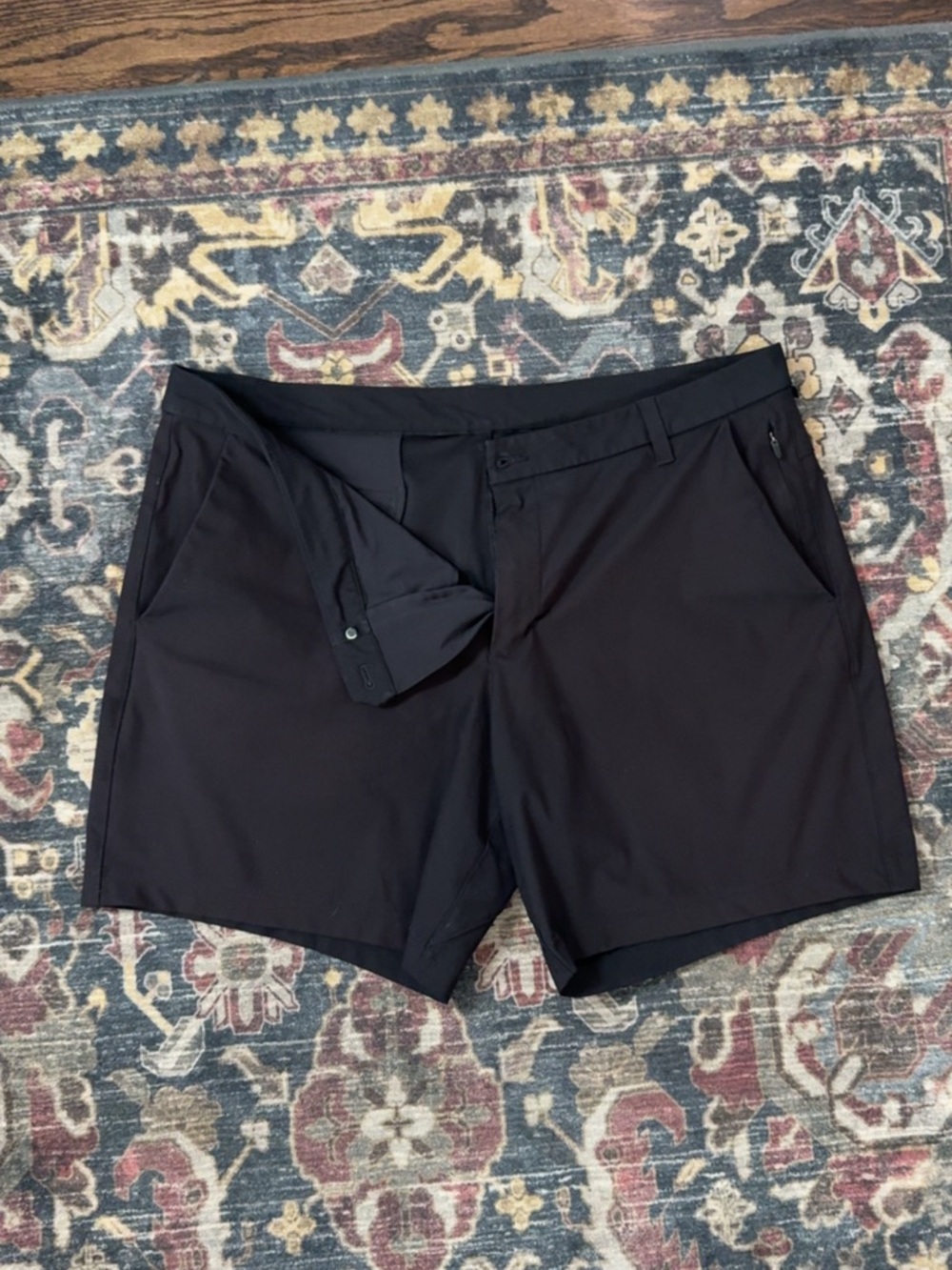 Men's Lulu Lemon Black Performance Shorts